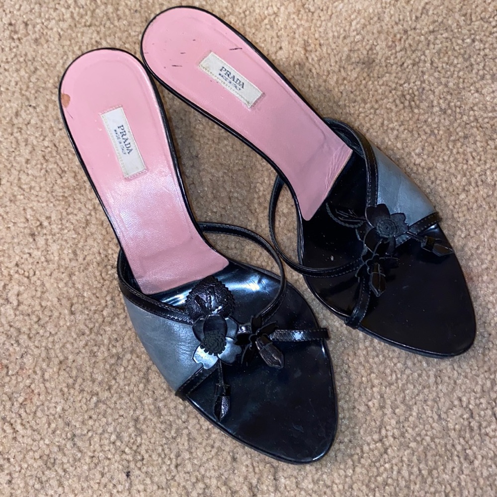 Prada Low Heeled Mules